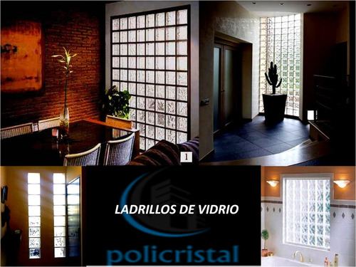 Ladrillos De Vidrio Modelos Fantasia 19x19x8 Importados!!