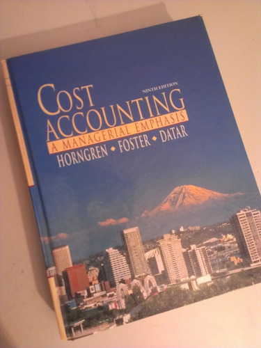Cost Accounting Horngree Contabilidad Costos