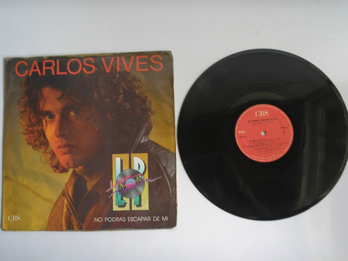 Lp Vinilo Carlos Vives No Podras Escapar De Mi 1988