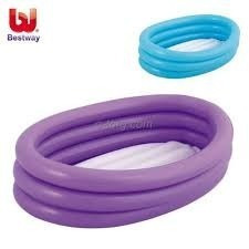 Bebes Pileta 3 Aros Ovalada 91 X 66 X 25 Cm Bestway 51034