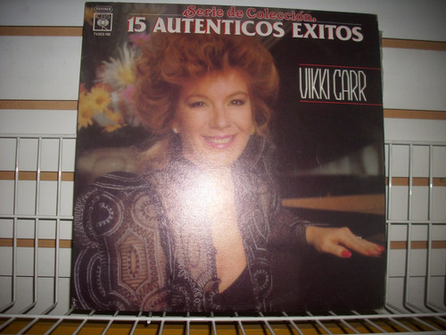 Vikki Carr - 15 Auténticos Exitos Lp Vinil En Mb Estado