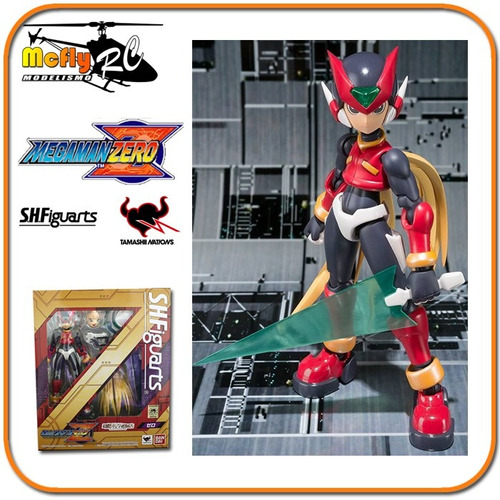 S.h Figuarts Megaman Rockman Zero P/entrega Bandai Tamashi