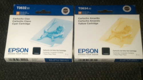 Cartucho Epson Original T063 Cyan Yellow