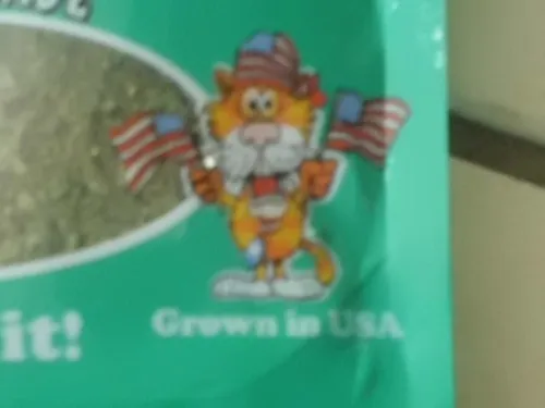 Erva Gato Catnip Orgânico Americano Pacote 10gr