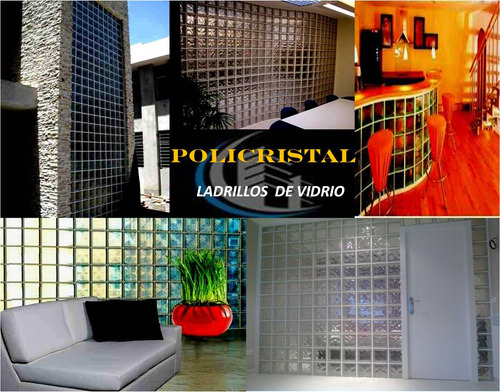 Ladrillos De Vidrio Modelos Fantasia 19x19x8 Importados!!
