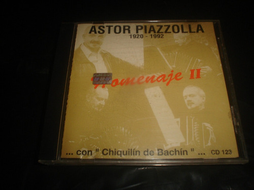 Astor Piazzolla - Cd Homenaje 2