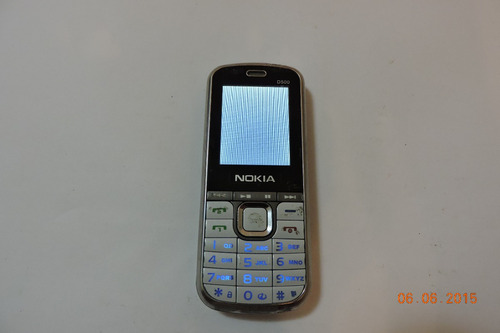 Celular Nokia D500 2 Chip Defeito Para Tirar Peças - Oferta