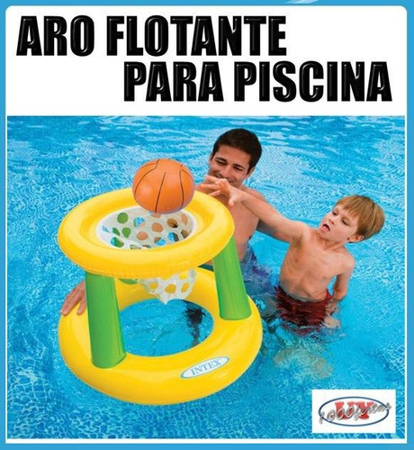 Juego Aro De Basket Inflable Para Piscina Nuevo