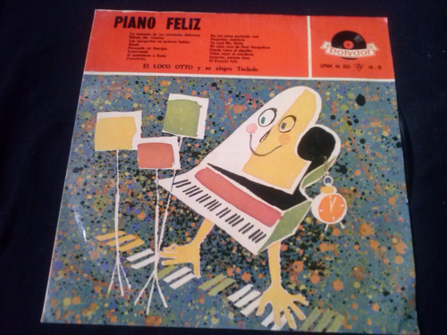 Vinilo Piano Feliz El Loco Otto Y Su Alegre Teclado (2)