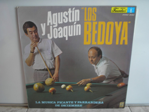 Lp Vinilo Agustin Y Joaquin Los Bedoya 1988