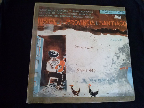 Lp Musica De La Provincia De Santiago