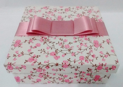 Caixa Mdf Personalizada Com Tecido Ou Pintada