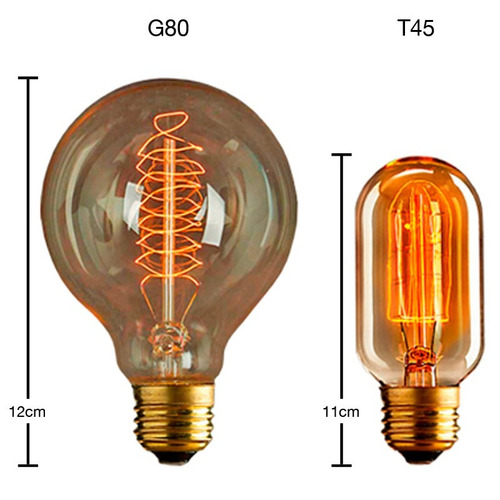 Imagem 3 de 6 de 7x Lâmpada Vintage Retrô Thomas Edison Filamento De Carbono