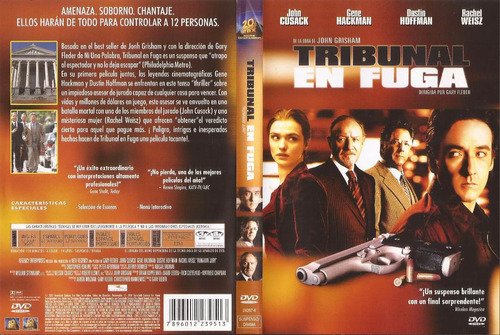 Tribunal En Fuga Dvd Runaway Jury Dustin Hoffman Hackman