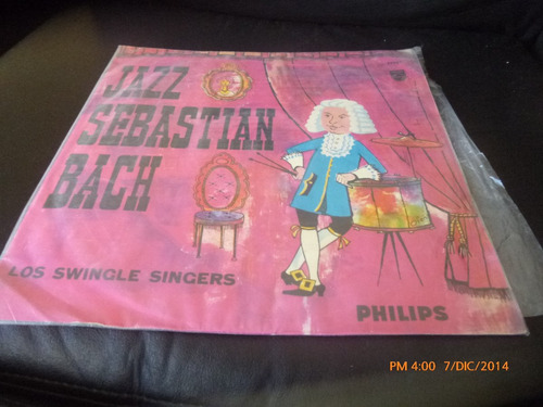Vinilo Lp De Los Swingle Singers --jazz Sebastian Bach(u492