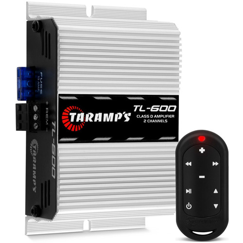 Modulo Taramps Tl 600 + Controle Distancia Tlc 3000 Carro