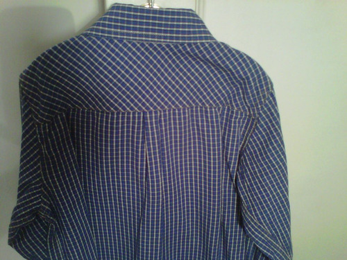 Camisa M. Larga Niño Escocesa Paula - Talle 6 - Excelente!