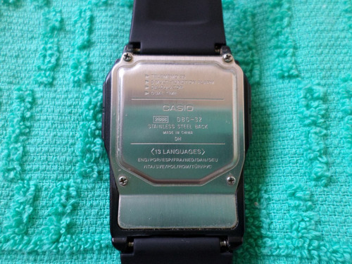 Relógio Casio Data Bank Dbc-32