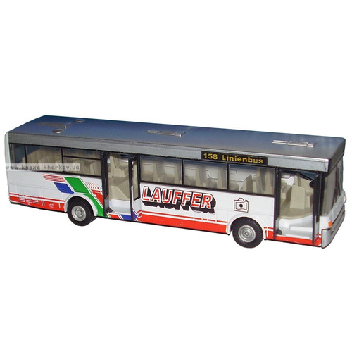 Bus Scania 1:60 Metal 19 Cms Largo Nuevo Con Caja