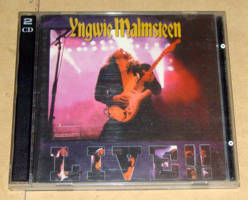 Yngwie Malmsteen Live Cd Doble Importado