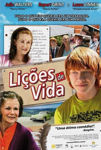 Lições De Vida - Dvd - Rupert Grint - Julie Walters