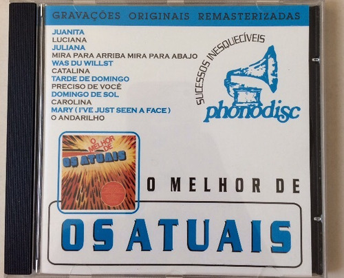 Cd Os Atuais (as Melhores ) Hbs