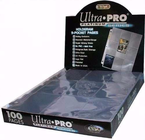 Micas Ultra - Pro Para Cartas Yugioh, Pokemon, De 9 Espacios