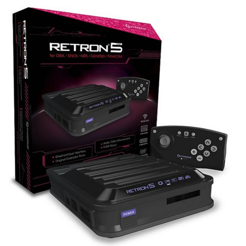 Retron 5 Consolas En 1 Nes Snes Genesis Gba Famicom Original