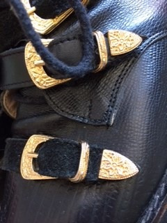 Zapatos De Cuero Maraca Huija De Falabella