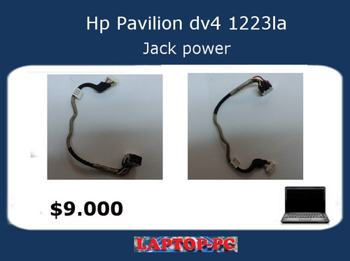 Jack Power Hp Pavilion Dv4 1212la