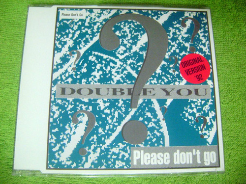 Eam Cd Maxi Single Double You Please Don't Go 1992 Europeo