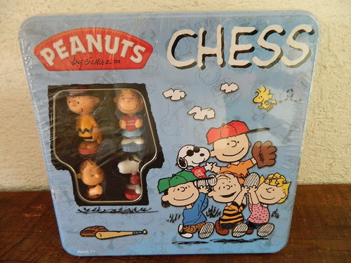Ajedrez Peanuts Caja Metálica Coleccionistas
