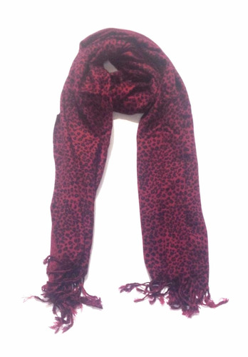 Bufanda Pashmina Chalina Animal Print Tigre Le Sak Vino