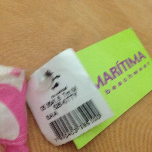 Saia Rosa Cia. Marítima Tamanho M Nova Com Etiqueta