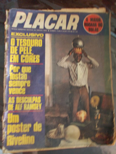 Placar - Pelé (somente 8 Páginas Mostradas Nas Imagens) 1970
