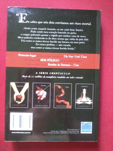 Livro Lua Nova (Usado)