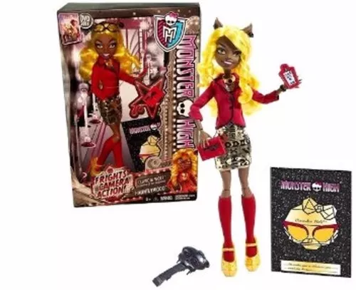 MATTEL MONSTER HIGH MONSTROS CÂMERA AÇÃO CLAWDIA WOLF - GTIN/EAN/UPC  746775374105 - Cadastro de Produto com Tributação e NCM - Cosmos