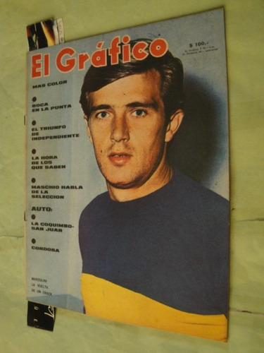 El Grafico 2580 Boca Independiente Moron Chacarita Gatti