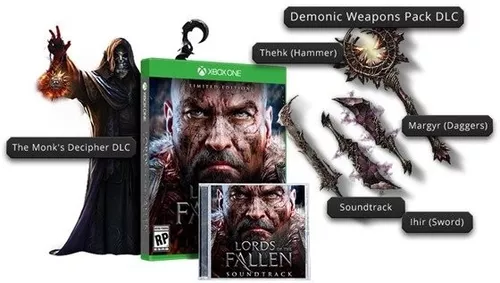 Lords Of The Fallen Limited Edition - Midia Fisica