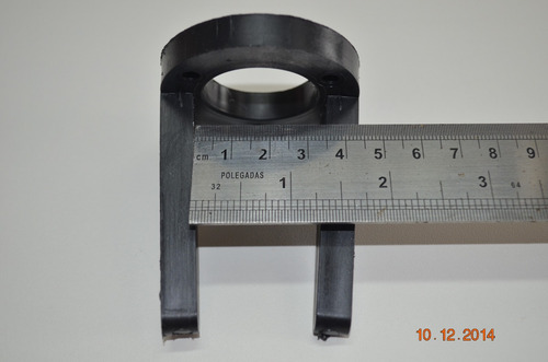 Imagem 3 de 5 de 2 Montantes Em Nylon Para Motor Glow .40/.52 E Gasolina 9cc