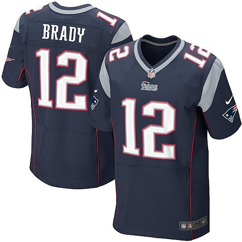 Camisa Nfl - 12 Tom Brady New England Patriots - Nike Elite