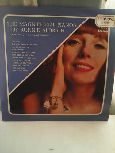 Ronnie Aldrich. The Magnificent Pianos Of. Lp