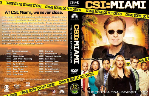 Csi Miami  - Coleção Completa Dublada Com Caixinhas