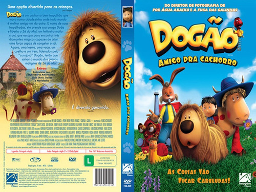 Dvd Dogão - Amigo Pra Cachorro, Infantil/ Animação, Original