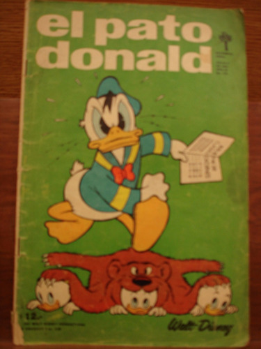 El Pato Donald 1963 N° 976 Historieta