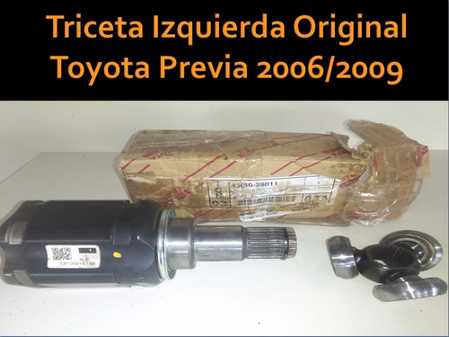 Triceta Izquierda Original  Toyota Previa 2006/2009