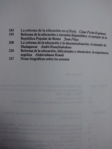 Imagen 4 de 4 de Reformas De La Educacion Experiencias Perspectivas Unesco