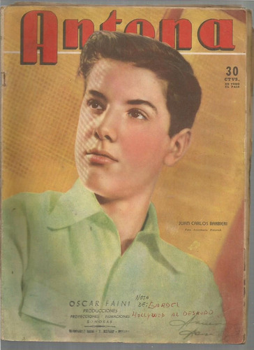 Antena / Nª 901 / 1948 / Juan Carlos Barbieri / Lana Turner