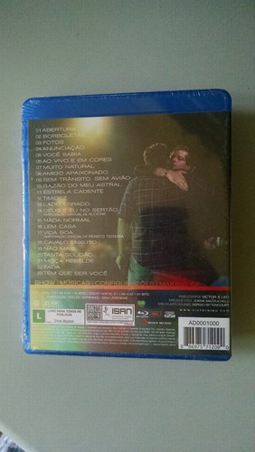 Blu-ray Victor & Leo - Ao Vivo E Em Cores Em São Paulo