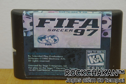 Fifa Soccer 97 - Futebol - Copa Do Mundo - Jogo - Mega Drive